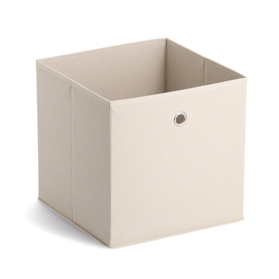 zeller-present-home-living-aufbewahrungsbox-vlies-beige image 1