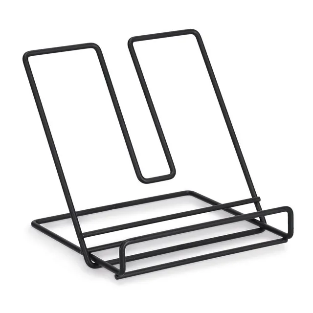 zeller-present-buchst-nder-metall-schwarz-klappbar image 1