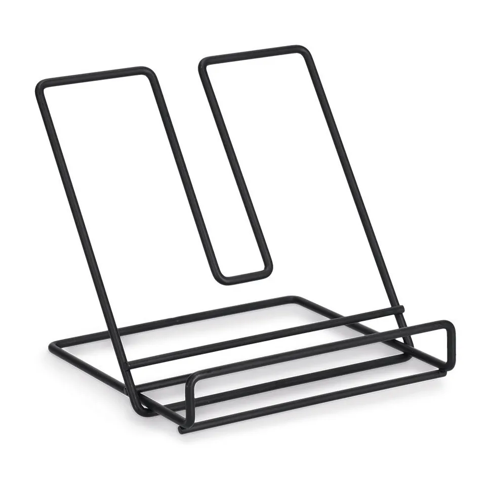 zeller-present-buchst-nder-metall-schwarz-klappbar image 1