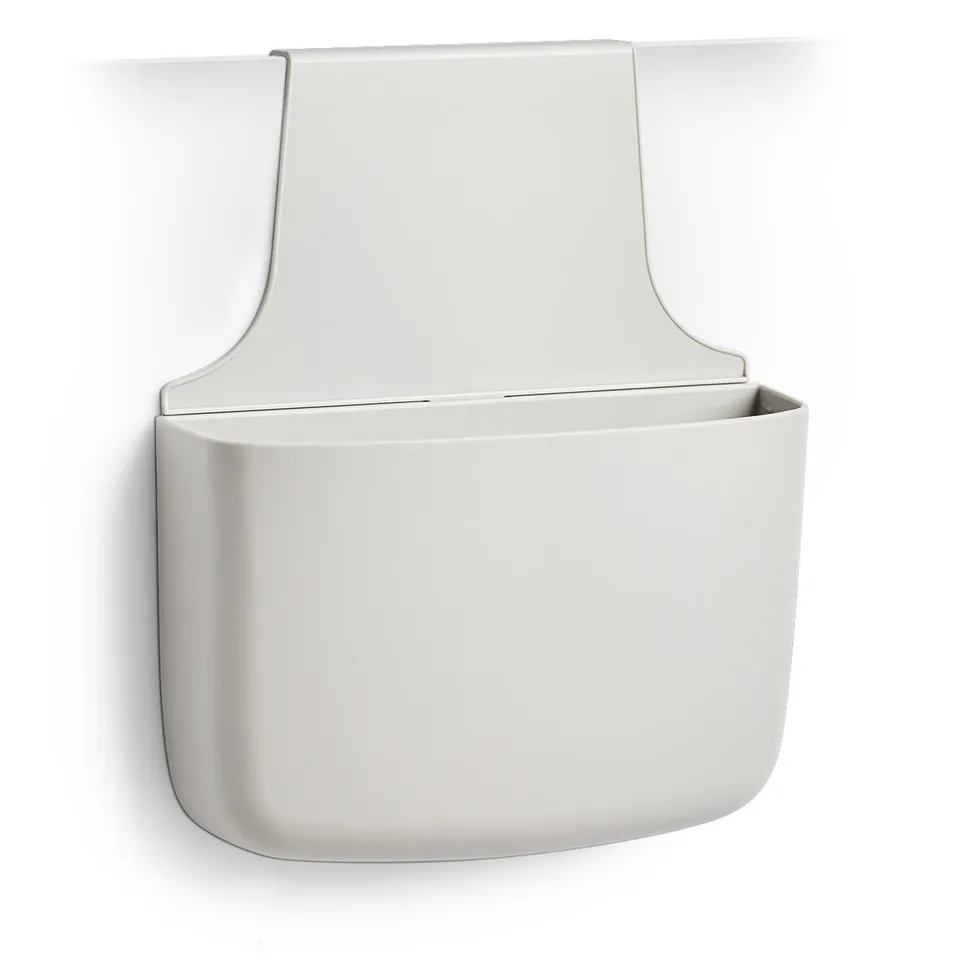 zeller-present-home-living-utensilienhalter-kunststoff-grau image 1