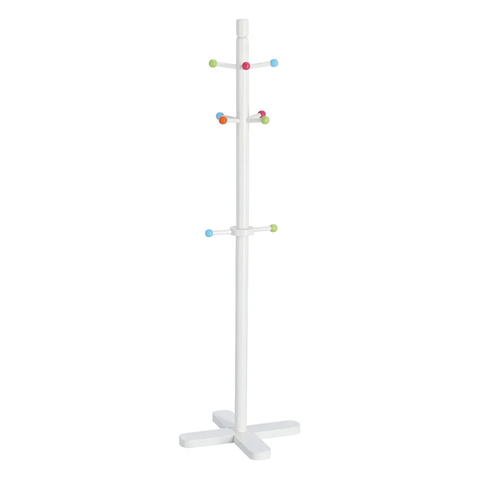 zeller-present-kids-kinder-kleiderst-nder-mdf-wei-10-haken image 1