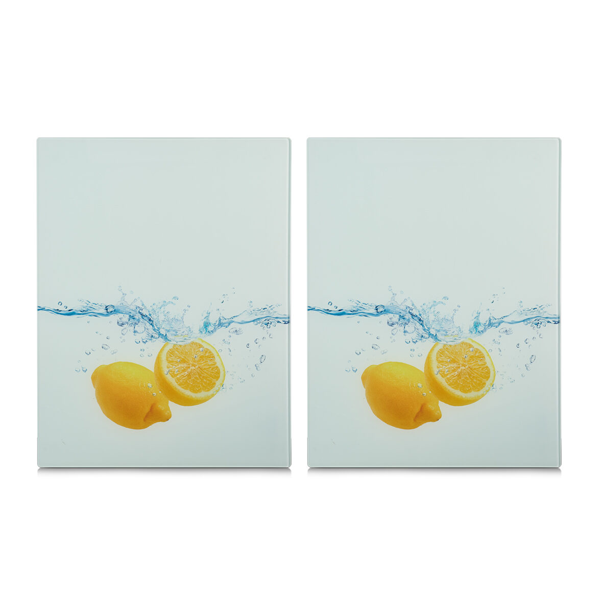 zeller-present-k-che-herdabdeckplatten-lemon-splash-xl-glas image 1