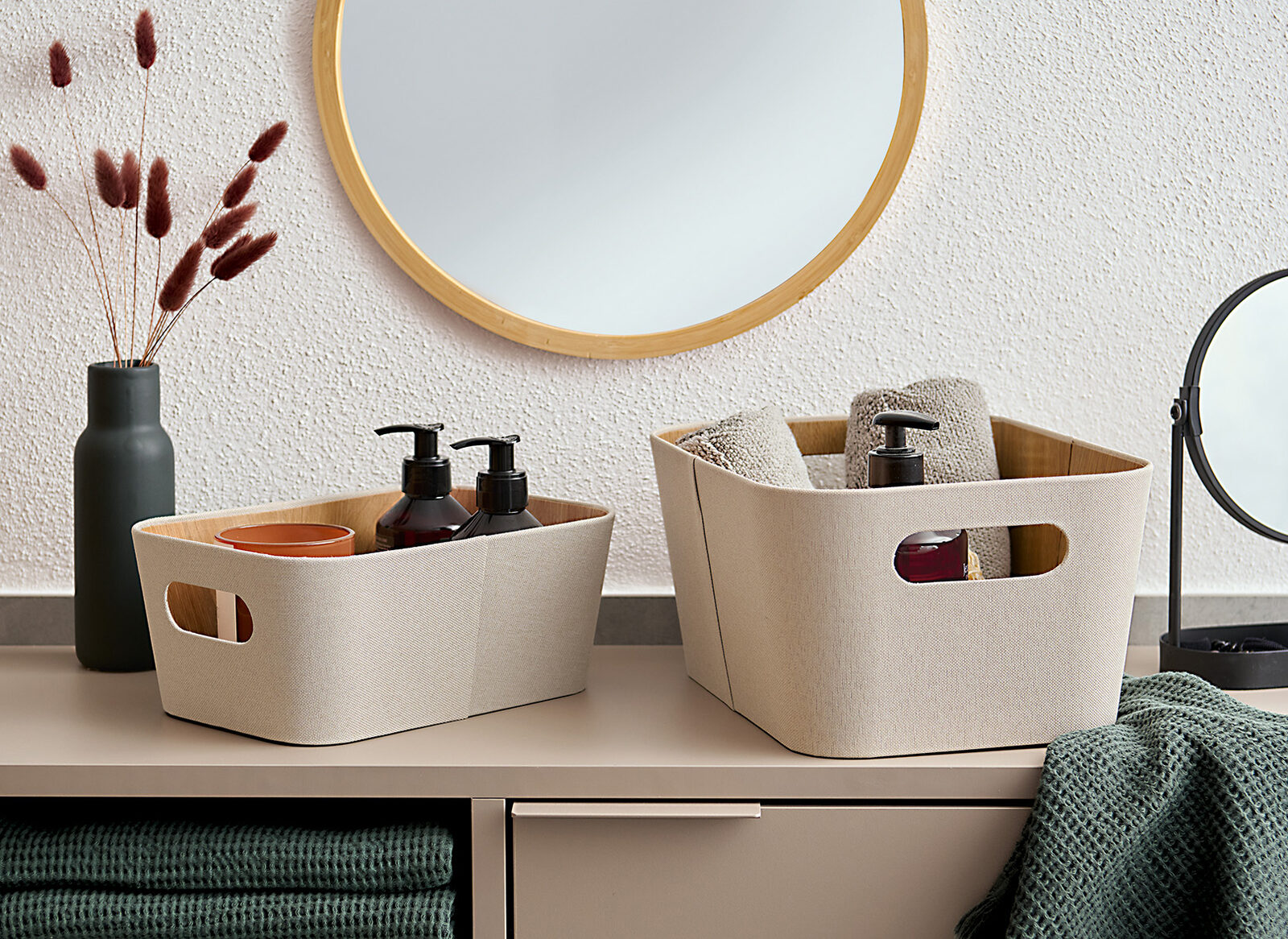 zeller-present-home-living-aufbewahrungsbox-beige-pappe image 4