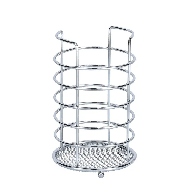 zeller-present-home-living-utensilienhalter-metall-verchromt image 1