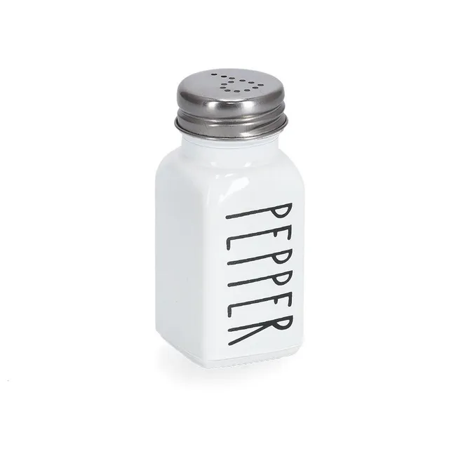 zeller-present-pfefferstreuer-pepper-80-ml-glas-wei image 1