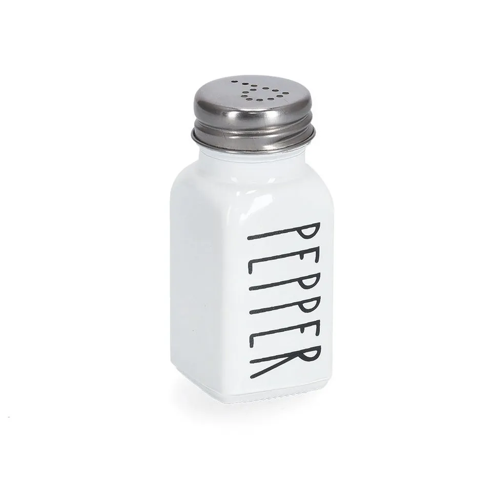 zeller-present-pfefferstreuer-pepper-80-ml-glas-wei image 1