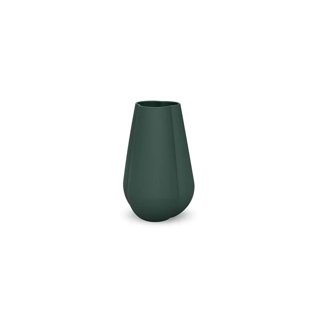 cooee-design-clover-11-cm-vase-keramik-dunkelgr-n image 1