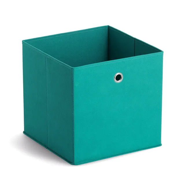 zeller-present-aufbewahrungsbox-vlies-petrol-faltbar-2 image 1