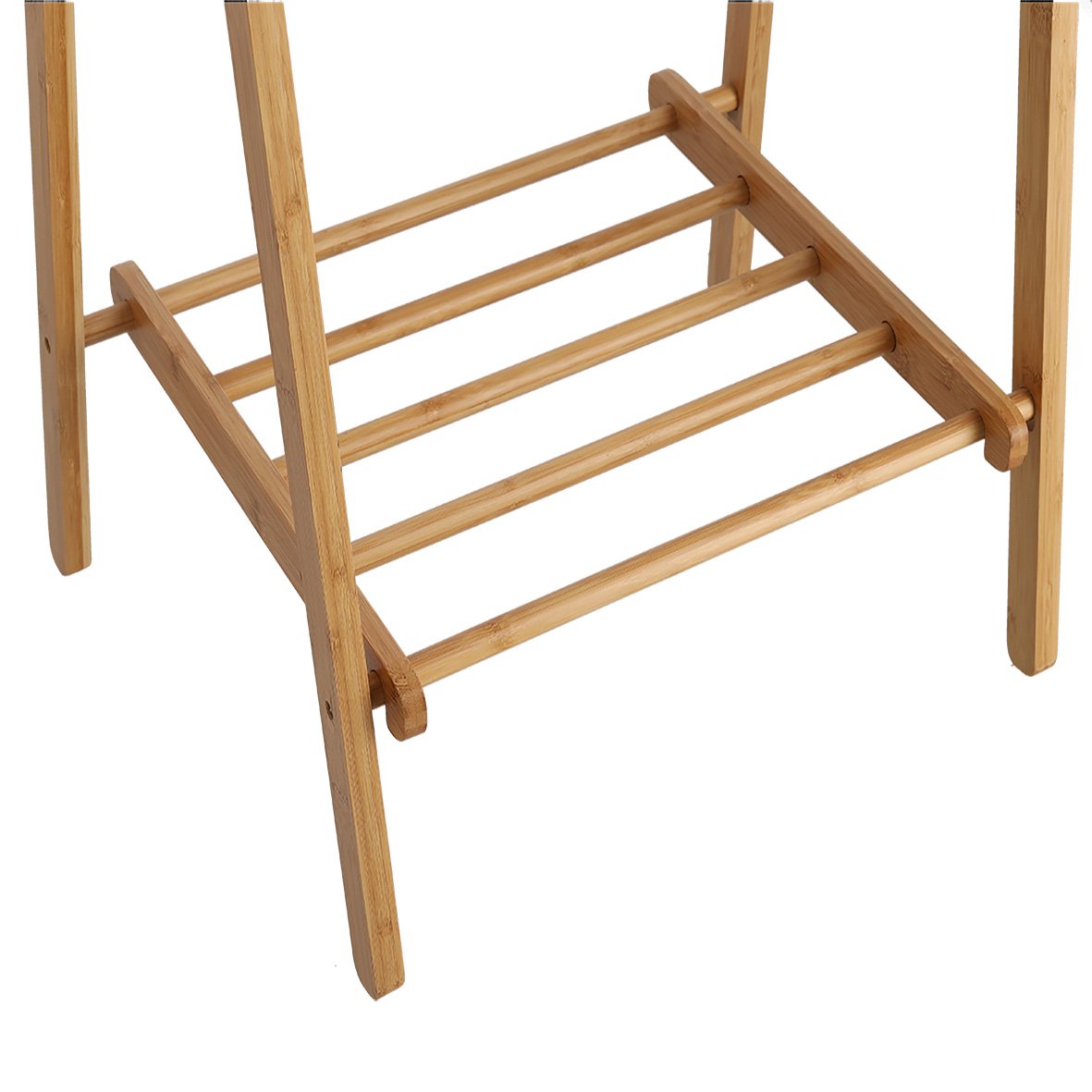 zeller-present-home-garderobenst-nder-bambus-mit-ablage image 4