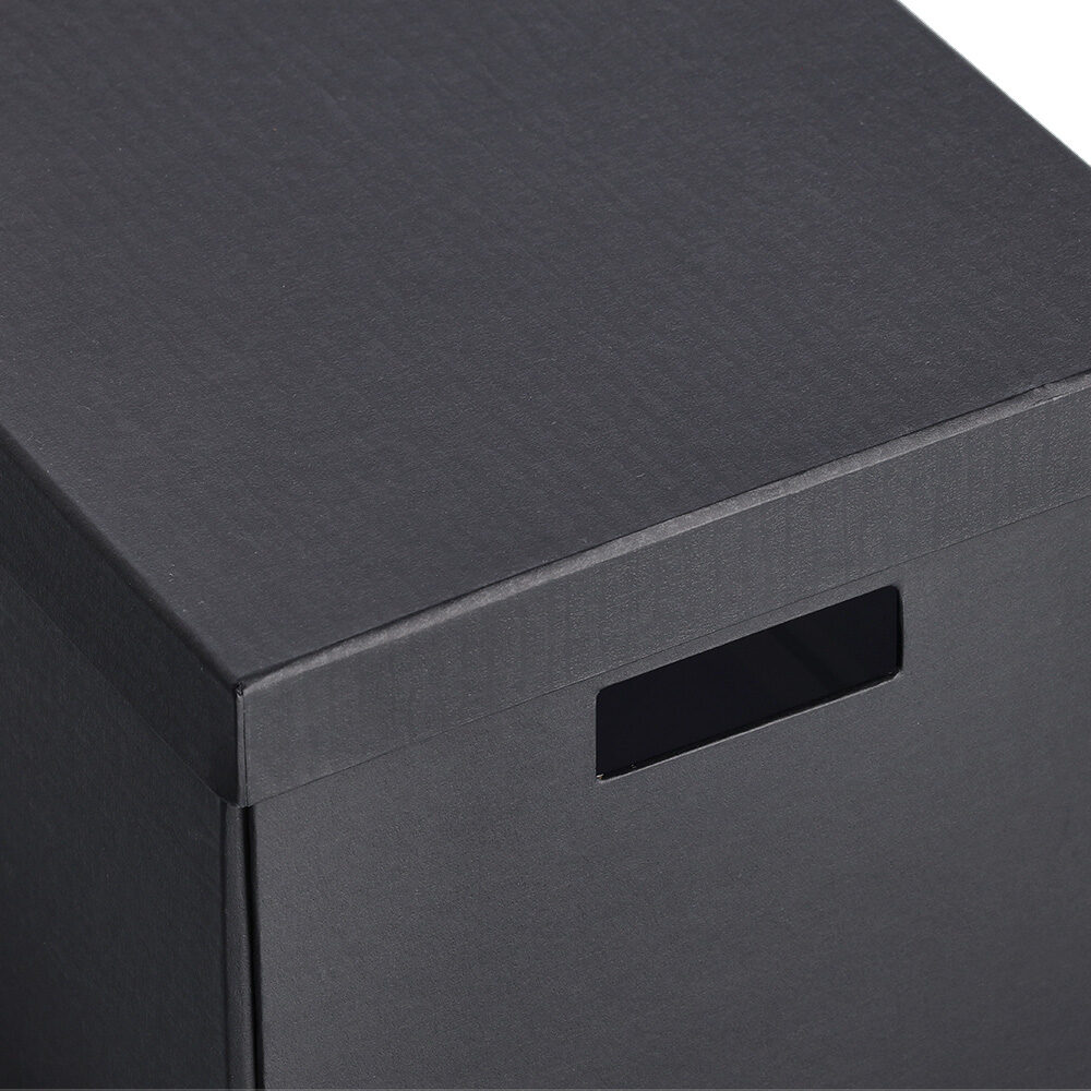 zeller-present-home-aufbewahrungsbox-karton-schwarz-faltbar image 4