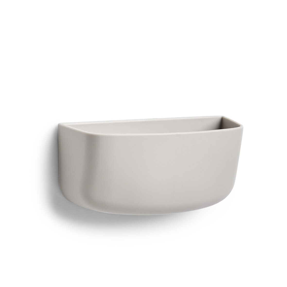 zeller-present-home-utensilienhalter-kunststoff-grau-2-f-cher image 1