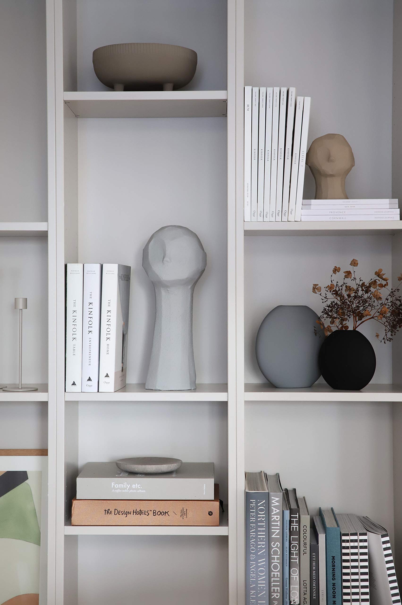 cooee-design-pastille-vase-keramikvase-grau-20-cm-matt image 5